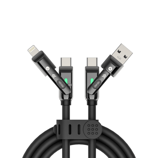 mfish Armored Dragon 3 Charging Cable (6.6ft, 240W, Liquid Silicone)